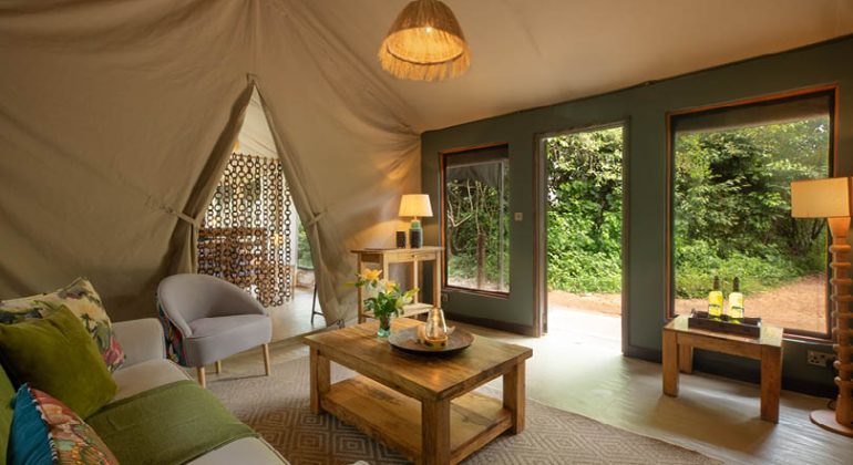 Rekero Camp Tent Lounge