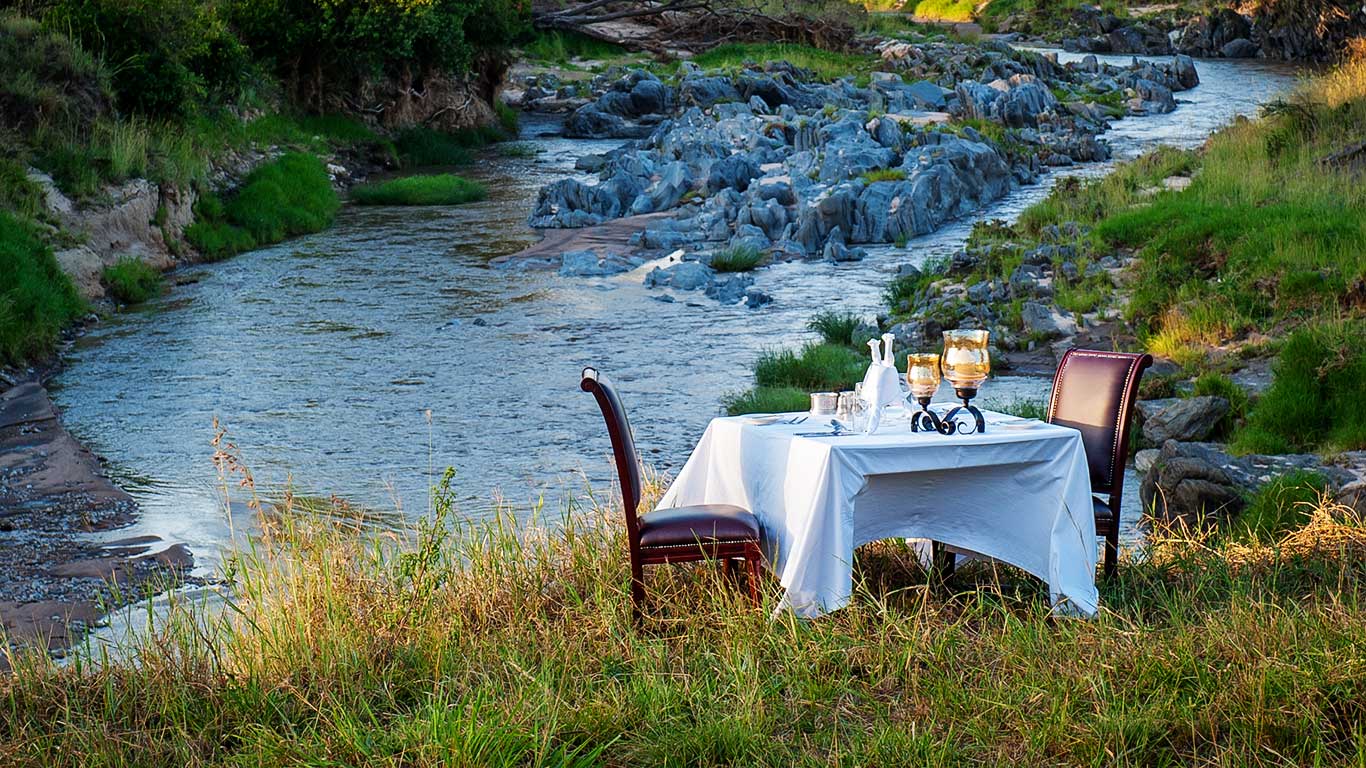 Sand River Masai Mara Private Dining