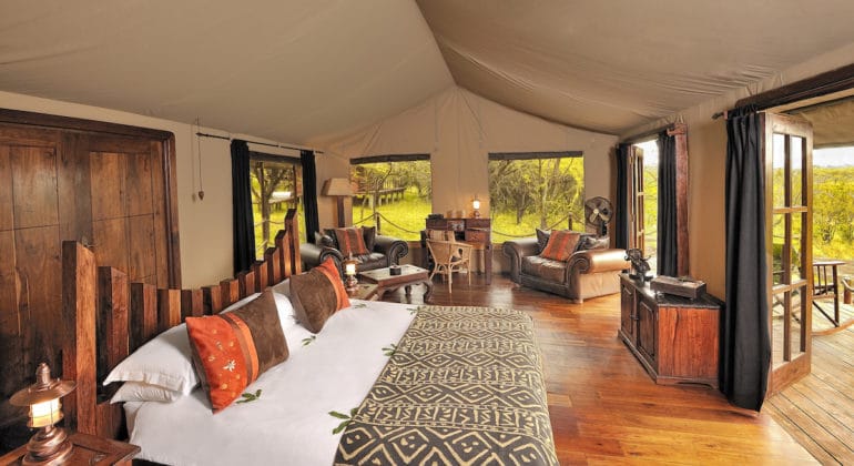 Serengeti Migration Camp Bedroom View