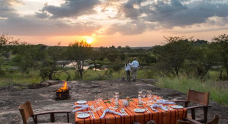Serengeti Migration Camp View