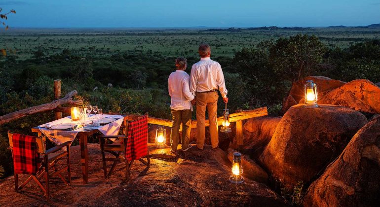 Serengeti Pioneer Camp Private Dining