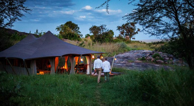 Serengeti Pioneer Camp Tent Exterior