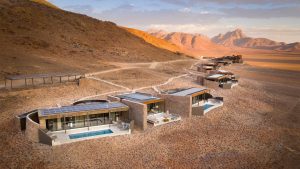 Sossusvlei Desert Lodge Aerial View