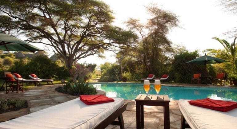 Tortilis Camp Swimming Pool
