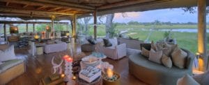 Xaranna Okavango Delta Camp Lounge