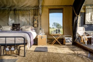 Explore Mobile Tented Camp Bedroom