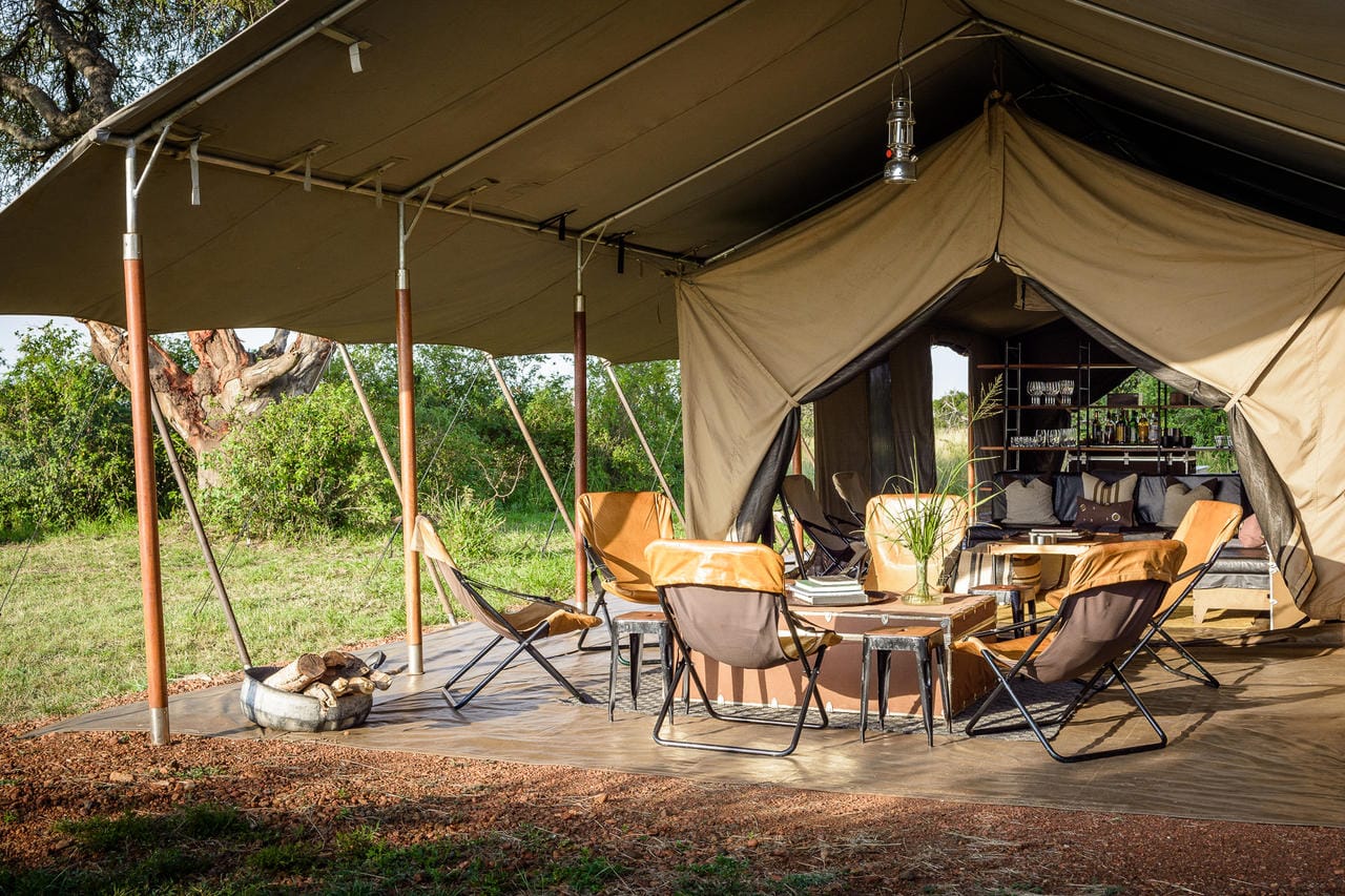 Explore Mobile Tented Camp Tent View