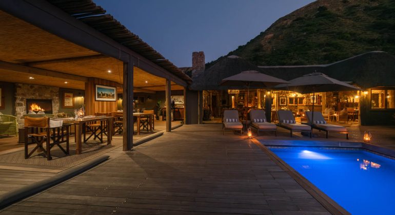 Hillsnek Safari Camp Poolside