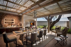 Kwandwe Fort House Dining