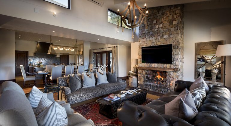 Kwandwe Fort House Sitting Area