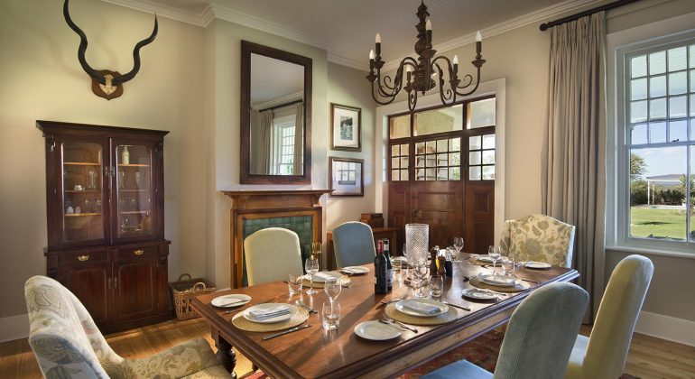 Kwandwe Uplands Homestead Dining