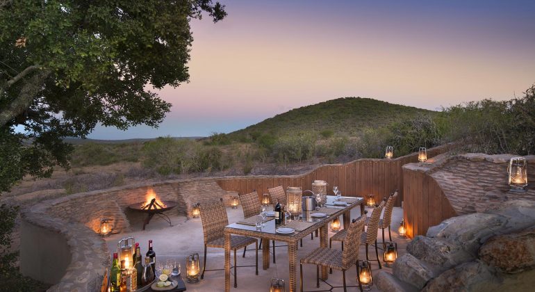 Kwandwe Uplands Homestead Outdoor Dining
