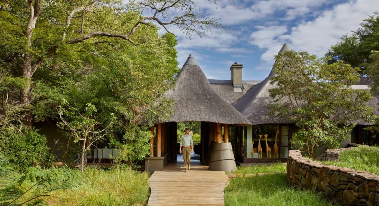 Lion Sands Narina Lodge Entrance