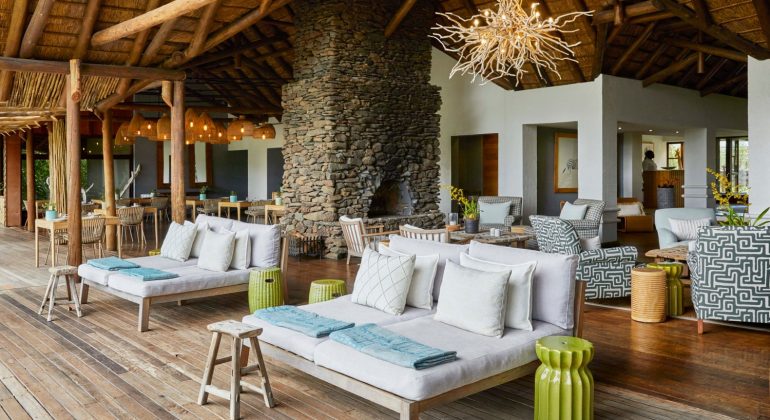 Lion Sands Narina Lodge Main Area