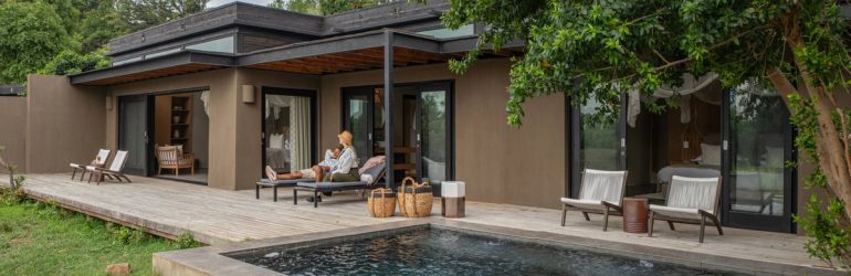 Lion Sands River Lodge Poolside