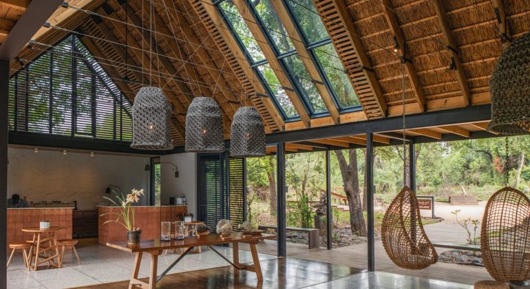 Lion Sands River Lodge Reception