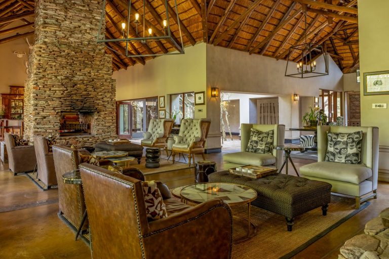 Lion Sands Tinga Lodge Main Area