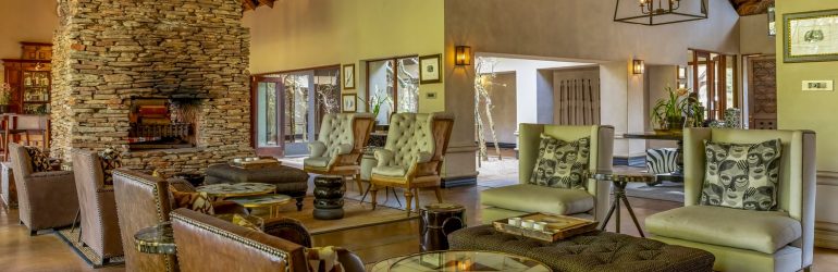 Lion Sands Tinga Lodge Main Area