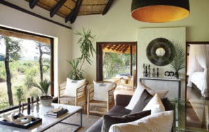 Londolozi Tree Camp Suite Lounge