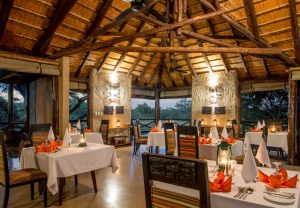Lukimbi Safari Lodge Dining