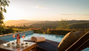 Luxury Vineyard Lodge Pool