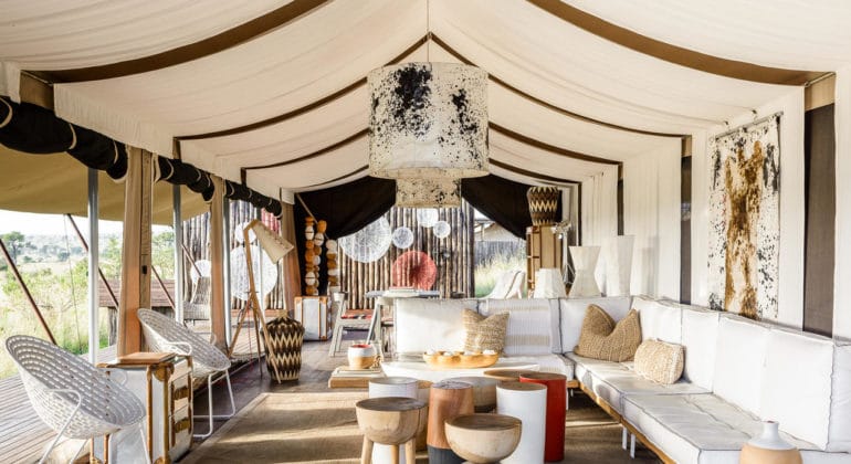Mara River Tented Camp Lounge