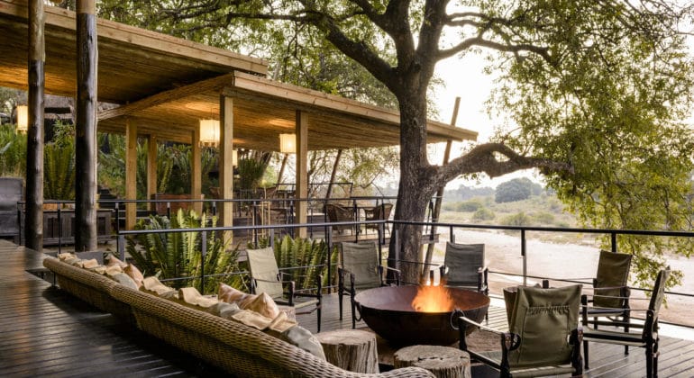 Singita Ebony Lodge Deck