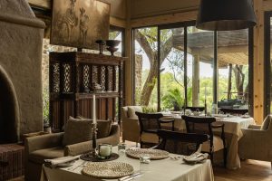 Singita Ebony Lodge Dining