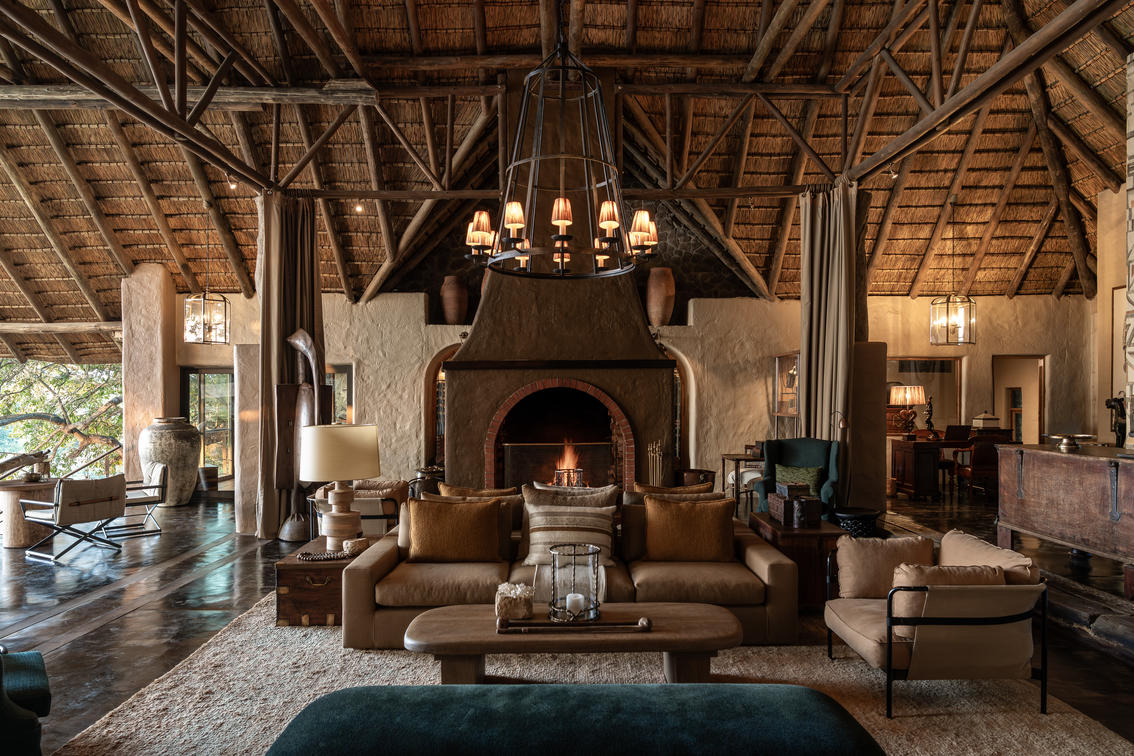 Singita Ebony Lodge Lounge