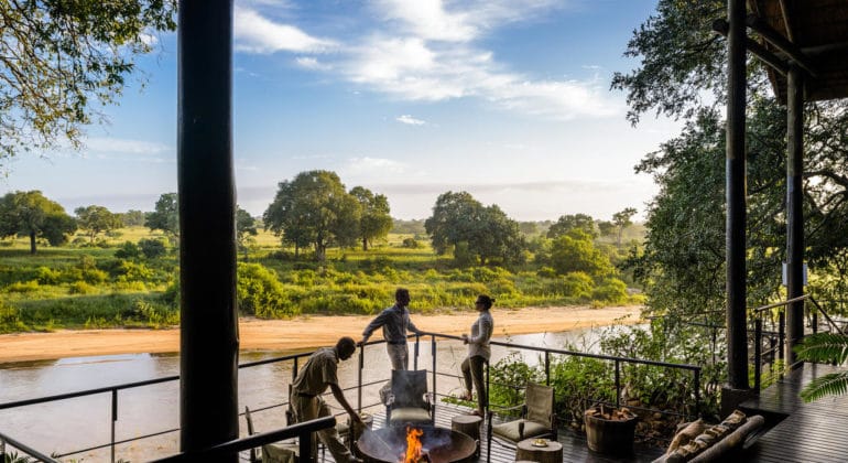 Singita Ebony Lodge Lounge