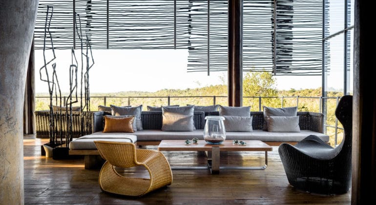 Singita Lebombo Lodge Lounge