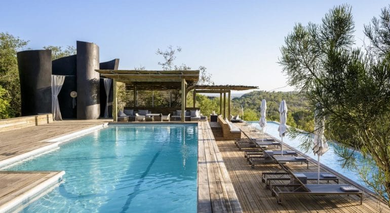 Singita Lebombo Lodge Poolside