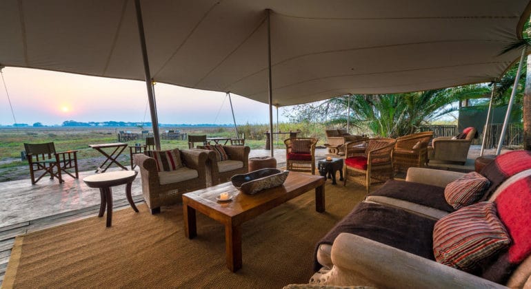 Busanga Bush Camp Lounge