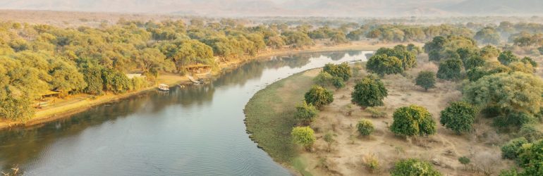 Chongwe Camp Aerial View