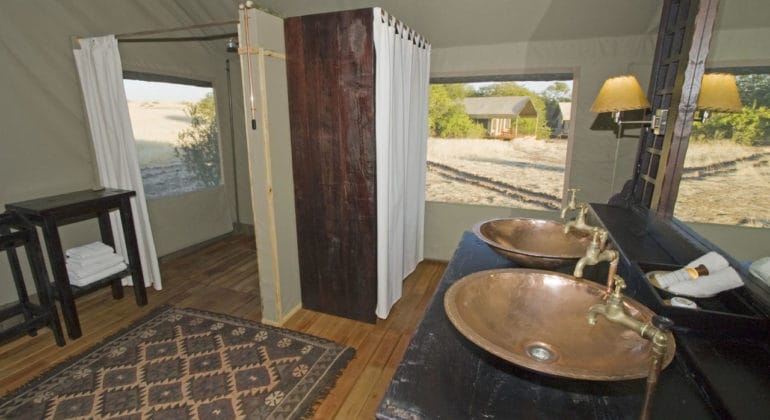 Desert Rhino Camp Bathroom