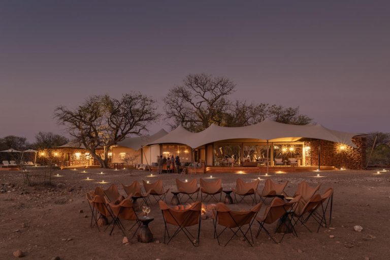 Desert Rhino Camp Campfire