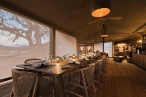 Desert Rhino Camp Dining