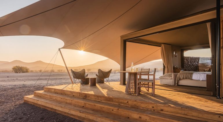 Desert Rhino Camp Tent Interior