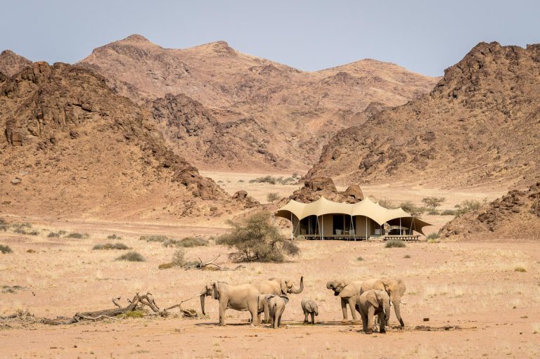 Hoanib Skeleton Coast Camp View
