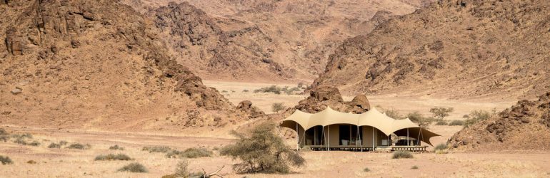 Hoanib Skeleton Coast Camp View