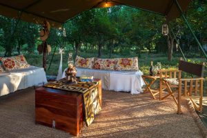 John's Camp Sitting Area