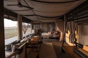 King Lewanika Tent Interior