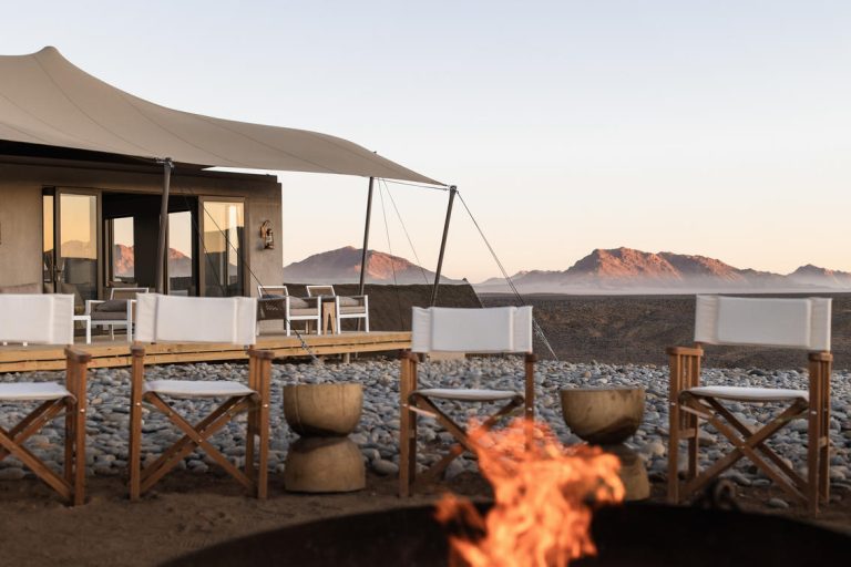 Kulala Desert Lodge Campfire