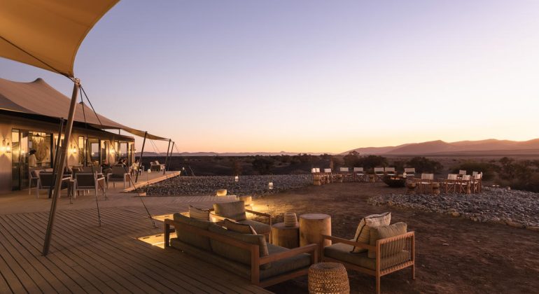Kulala Desert Lodge Deck