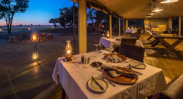 Little Makalolo Camp Dining