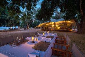 Little Ruckomechi Outdoor Dining