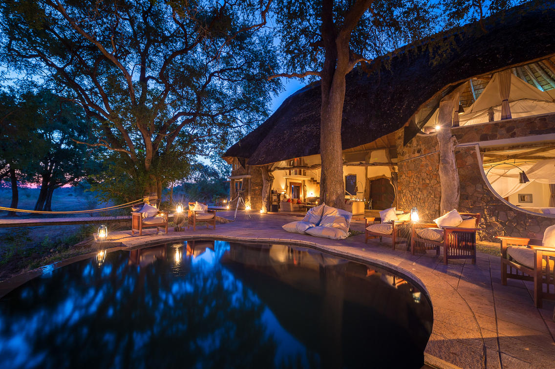 Luangwa Safari House Pool Area