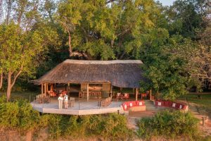 Nkwali Camp Deck