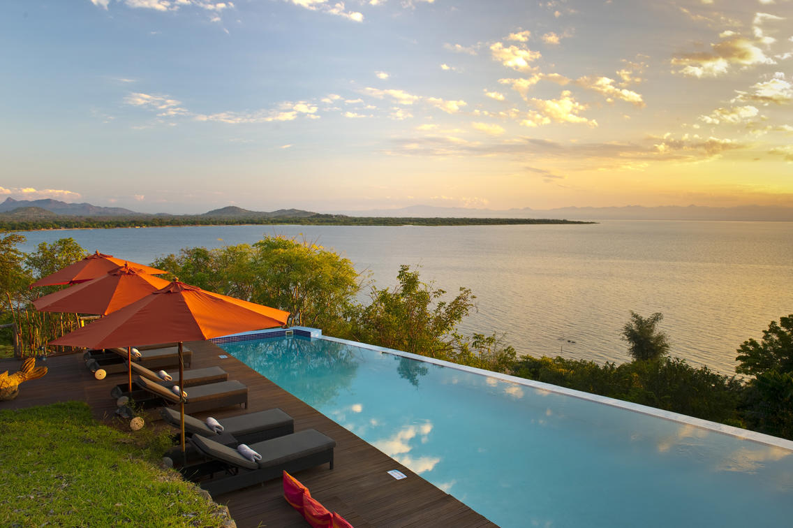 Pumulani Lodge Pool Area