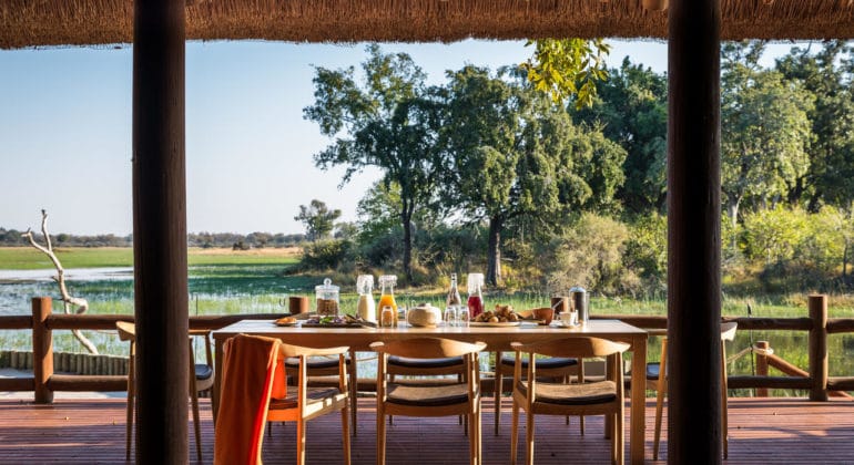 Sanctuary Chief's Camp Dining